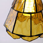 Load image into Gallery viewer, French country ripple glass light fixture