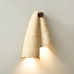 Bild in Gallery-Viewer laden, Travertin-Wandlampe – Minimalistische Stein-Wandleuchte Dekorative Beleuchtung für Wohnzimmer
