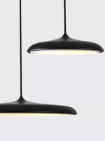 Load image into Gallery viewer, Macaron Pendant Light – Slim Metal Saucer Fixture