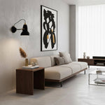 Cargar imagen en el visor de la Galería, Aplique de Pared Metálico Retro Modryx - Brazo Ajustable para Lectura junto a la Cama e Iluminación de Realce