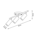 Cargar imagen en el visor de la Galería, Iluminación de riel de madera Thio