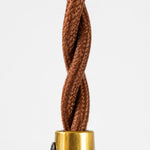 Bild in Gallery-Viewer laden, Close view of the brown braided pendant cord