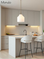 Load image into Gallery viewer, Hanton Nordic Metal Henry Pendant Light - Minimalist Glass And Metal Shade