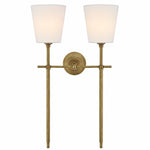Load image into Gallery viewer, Rowan Classic Fabric Shade Wall Sconce Elegant Style - Bedroom Bedside Lighting