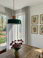 Bild in Gallery-Viewer laden, Chromara Bunte Schalen-Pendelleuchte Retro Moderner Stil - Kücheninsel Beleuchtung