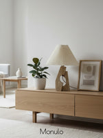 Load image into Gallery viewer, Modern Artistic Stone Pillar Travertine Table Lamp M05