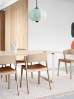 Load image into Gallery viewer, Vintage Milk Glass Semi Flush Mount Eloise Pendant Light