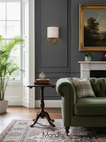 Load image into Gallery viewer, Nolvara Fabric Shade Wall Lamp - Modern Bedroom Wall Sconce for Cozy Lighting