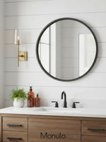 Load image into Gallery viewer, Derlina Clear Glass Sconce - Elegant Single To Triple Vanity Sconce
