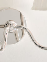 Load image into Gallery viewer, Luvora Fabric Shade Wall Sconce with Drum Shade - Classic Pleated Sconce Light