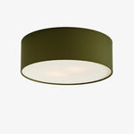 Load image into Gallery viewer, Dumora Drum Flush Mount Ceiling Light - Linen Shade Modern Elegance