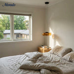 Cargar imagen en el visor de la Galería, Lámpara colgante de vidrio con forma de disco apilado Verdoma Iluminación nórdica contemporánea para cocinas