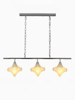 Load image into Gallery viewer, Art Deco Star Linear Pendant Light - Elegant Lighting for Kitchen Island - Astris Cassiopeia