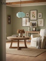 Load image into Gallery viewer, Eloise Scallop Vintage Milk Glass Semi-Flush Mount Pendant Light