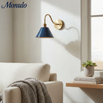 Charger l'image dans la visionneuse de galerie, Applique murale contemporaine en métal effilé Narix pour couloirs et chambres