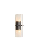 Load image into Gallery viewer, Lumora Crystal Up Down Wall Light – Double Wall Sconce for Bedroom
