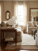 Cargar imagen en el visor de la Galería, Lámpara de mesa con globo de cristal Rivolence: elegante y moderna lámpara de noche de cristal