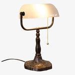 Load image into Gallery viewer, TF Tivanny Floral Stained Glass Desk Lamp - Vintage Table Light for Bedroom Study Living Room