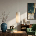 Charger l'image dans la visionneuse de galerie, Suspension Albâtre Milieu du Siècle Alabresca – Lampe Suspendue Multi-têtes pour Îlot de Cuisine