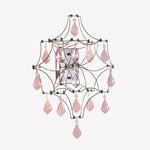 Charger l'image dans la visionneuse de galerie, Applique murale Crynora Crystal Cascade - Effet luciole scintillant avec lumière LED pour chambre ou salon