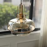 Load image into Gallery viewer, Lawson Fish-Tank Inspired Transparent Glass Pendant – Contemporary Hanging Fixture for Home