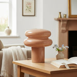 Cargar imagen en el visor de la Galería, Lámpara de cristal opalino minimalista Coloria: iluminación suave para el dormitorio