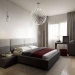 Load image into Gallery viewer, Silver Spark Ball Pendant Light