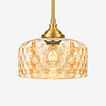 Charger l'image dans la visionneuse de galerie, Vintage Adjustable Glass Pendant Light