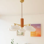Load image into Gallery viewer, Elliptical Persimmon Chandelier