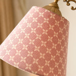Load image into Gallery viewer, Vintage Wood and Fabric Floor Lamp