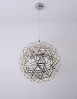 Load image into Gallery viewer, Silver Spark Ball Pendant Light