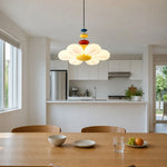 Load image into Gallery viewer, Flower pendant lamp above a dining table