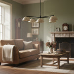 Load image into Gallery viewer, Metio Dome Elegant Chandelier – Contemporary Luxury Light for Master Bedroom or Hotel Lobby