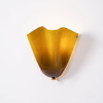Bild in Gallery-Viewer laden, Bellina Elegante Florale Glas-Wandlampe – Moderne Messing-Wandlampe für Schlafzimmer & Flur