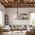 Load image into Gallery viewer, Farmhouse Pendant Light – Vanity Pendant Light With Colorful Dome Design
