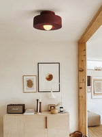Load image into Gallery viewer, Resin Ceiling Light - Chunky Cylindrical Modern Flush Mount Fixture