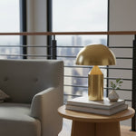 Charger l'image dans la visionneuse de galerie, Lampe de table champignon HaloVell – Éclairage d'accent sculptural moderne pour espaces de vie N10