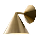 Load image into Gallery viewer, Brivana Cone Wall Sconce - Conical Metal Sconce For Minimalist Style