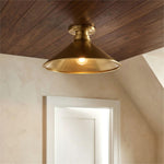 Cargar imagen en el visor de la Galería, Aurenza Modern Industrial Flush Mount: Elegante lámpara de techo para interiores residenciales
