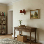 Load image into Gallery viewer, Luvora Fabric Shade Wall Sconce with Drum Shade - Classic Pleated Sconce Light