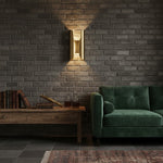 Cargar imagen en el visor de la Galería, Aplique de Pared Artístico Escultural Auregon – Lámpara de Pared de Metal Enrollado Abstracto para Pasillo o Sala de Estar