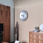 Load image into Gallery viewer, Contemporary Space Age Disk Ceiling Lamp Chrome Plated Finish