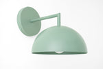 Load image into Gallery viewer, Metio Dome Wall Sconce – Mid-Century Dome Shade for Living Room