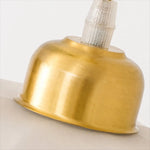 Load image into Gallery viewer, Sculpted profile of the pendant shade