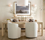 Load image into Gallery viewer, Dumora Linen Drum Pendant Light - Modern White Drum Shade For Dining