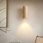 Load image into Gallery viewer, Wabi-Sabi Aura Travertine Wall Light
