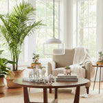 Cargar imagen en el visor de la Galería, Lámpara colgante de vidrio con diseño de animal Beastlynn - Luz colgante creativa con diseño de zoológico para habitación infantil N23