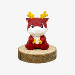 Cargar imagen en el visor de la Galería, Hand-Carved Wooden Chinese Zodiac Animal Figurines