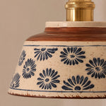Cargar imagen en el visor de la Galería, detail - ceramic rim and floral pattern