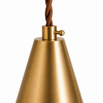 Bild in Gallery-Viewer laden, Vintage Leather Faux Marble Teardrop Pendant Light for Dining Rooms and Bedside